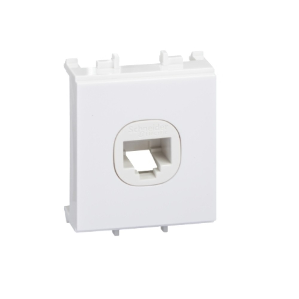 เต้ารับโทรศัพท์ SCHNEIDER F50RJ4M 4 ขา ขนาด 1 5 ช่อง