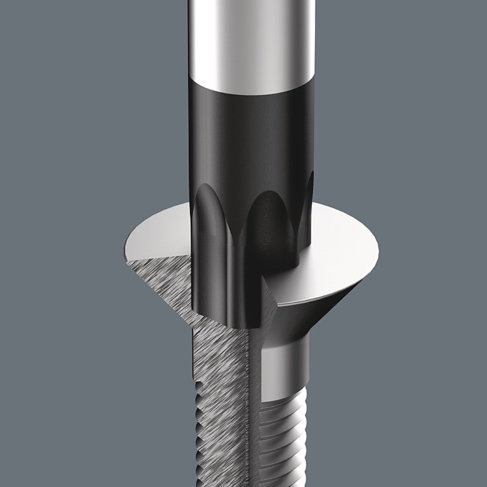 ไขควง 6 แฉก Wera Kraftform 367 TX20 Screwdriver for TORX® screws 05028010001 ความยาว 300 mm 