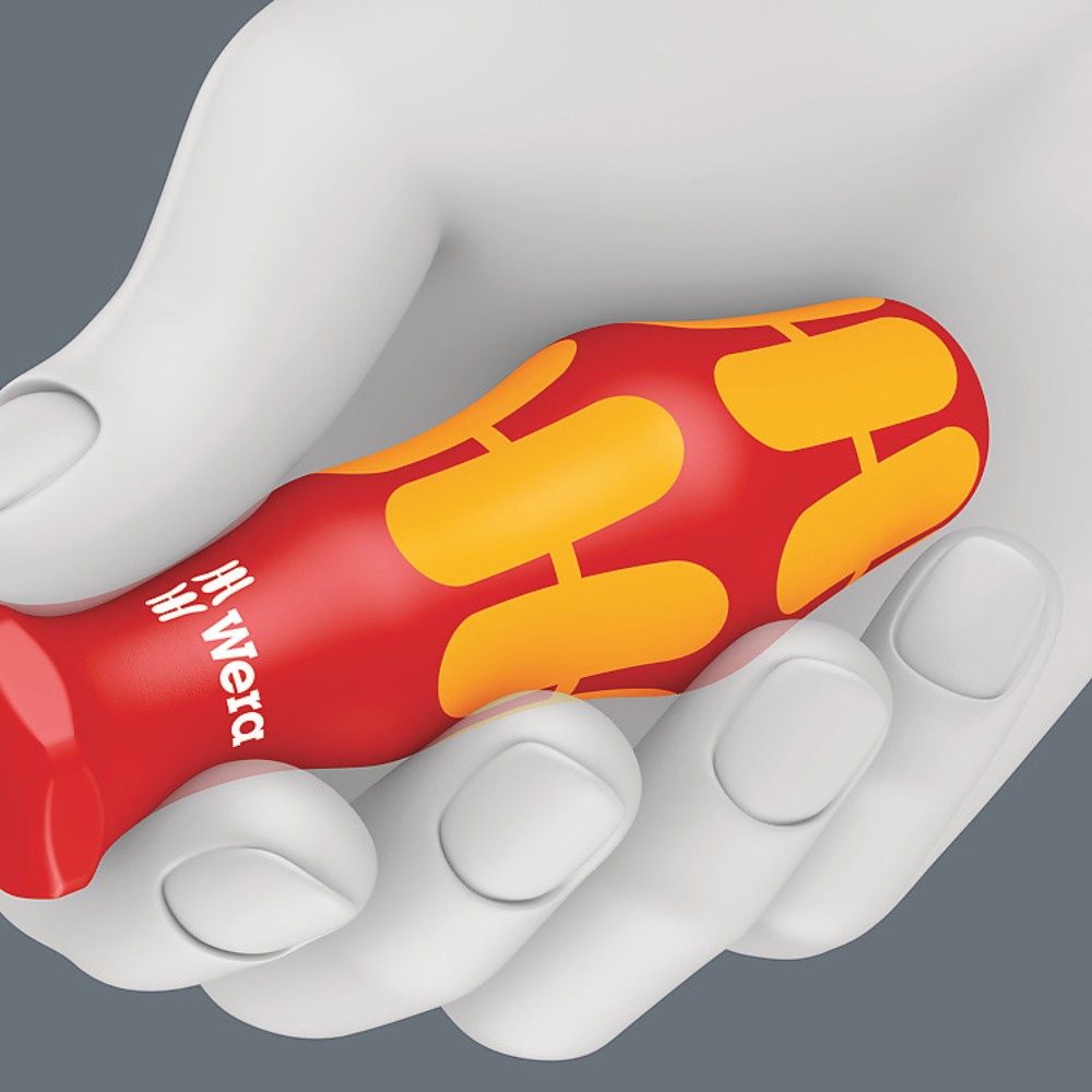 ไขควง VDE Wera Kraftform 160 iS 0 6 VDE Insulated screwdriver 05006440001