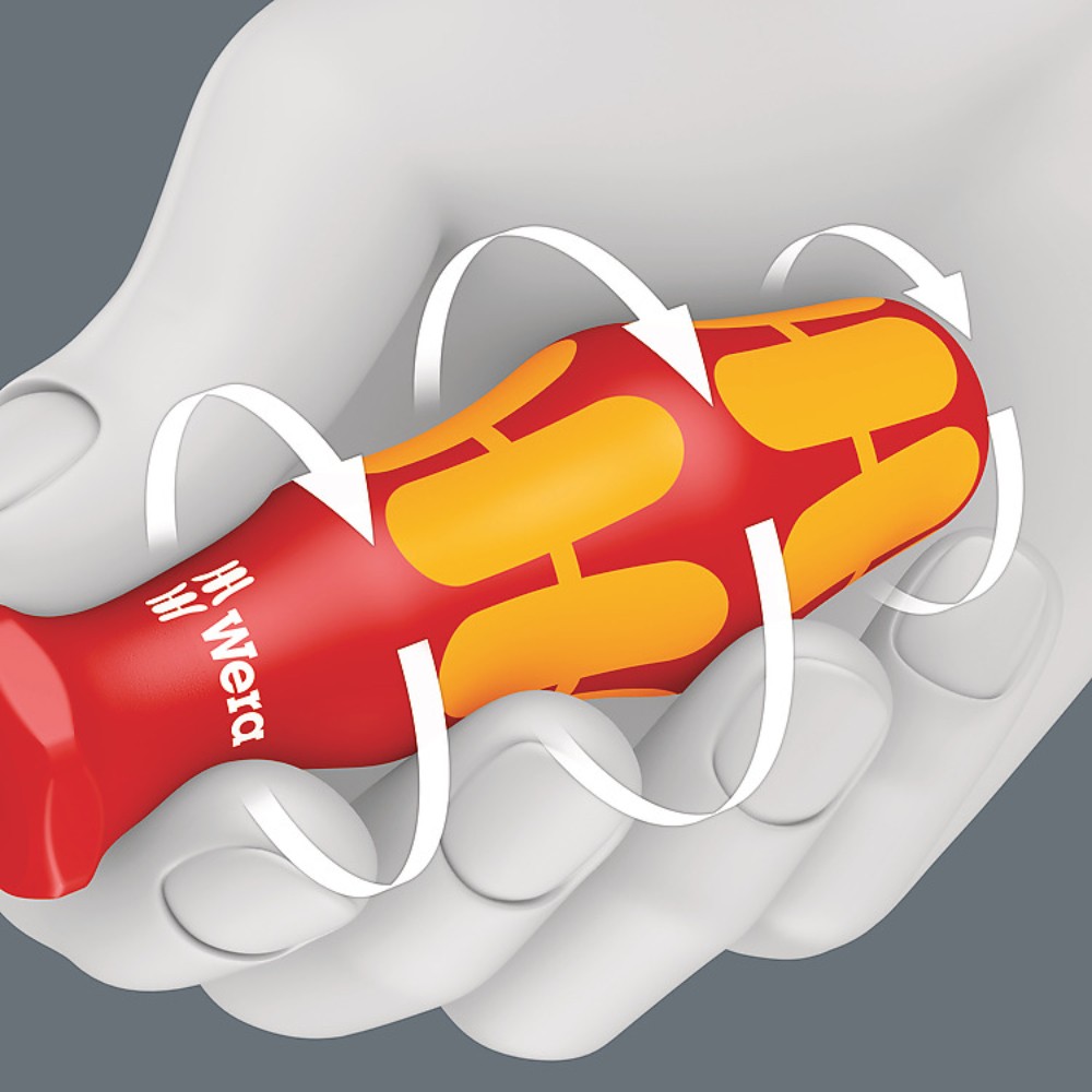 ไขควง VDE Wera Kraftform 160 iS 0 6 VDE Insulated screwdriver 05006440001