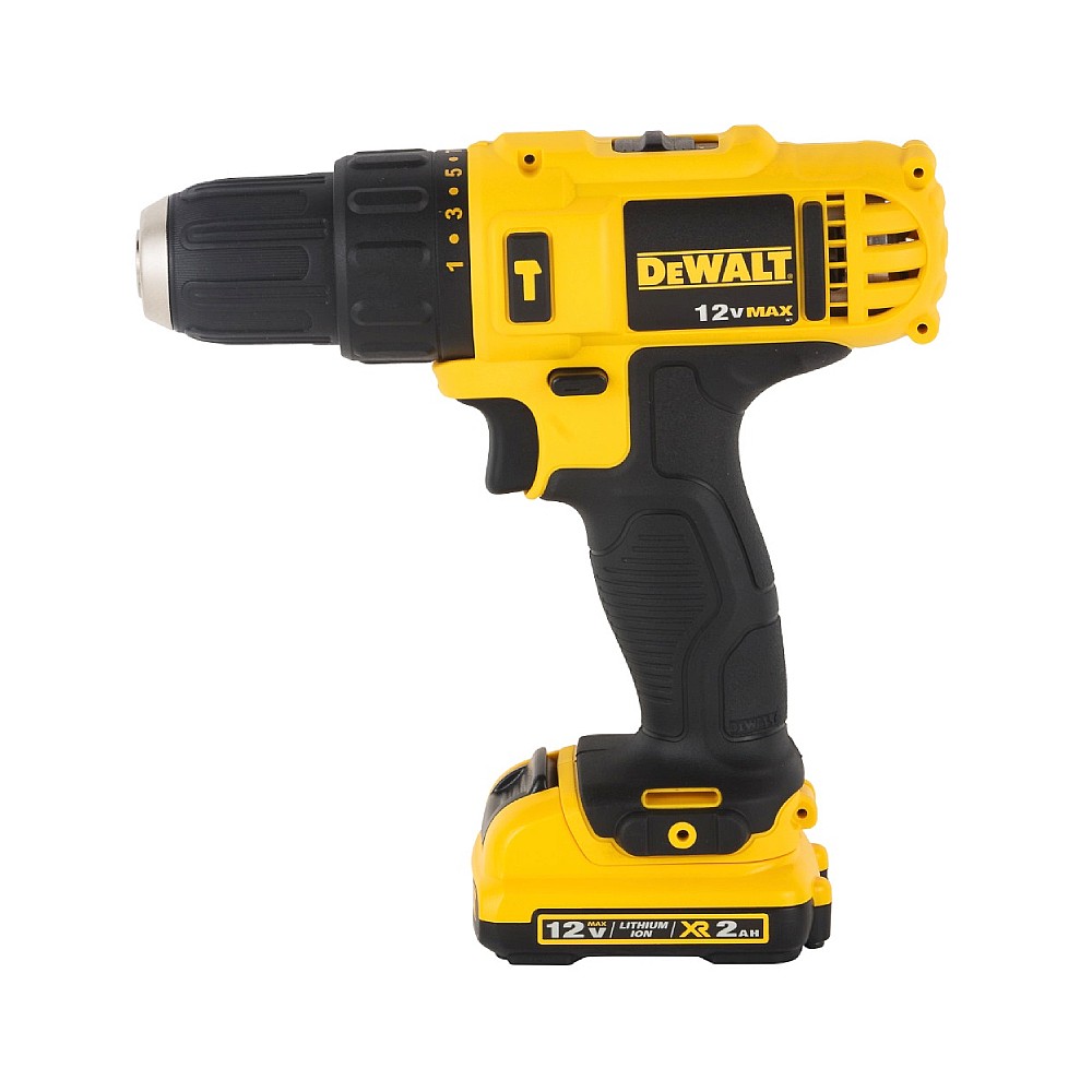 ชุดสว่านกระแทกไร้สาย DEWALT DCD716D2K B1 12V พร้อมแบตเตอรี่ 2 0 Ah