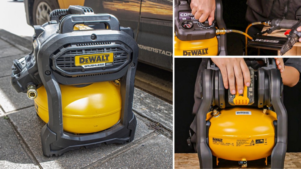 ปั๊มลมไร้สาย DeWalt 10 ลิตร ดีไซน์ไม่เหมือนใคร คุ้มไหมกับการลงทุน