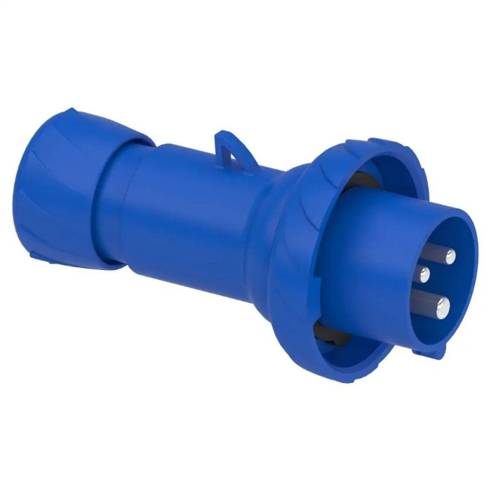 ปลั๊กตัวผู้ SCHNEIDER PKX16M723 แบบกลางทาง สีน้ำเงิน 16A  250V