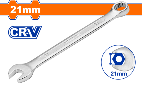 ประแจแหวนข้างปากตาย WADFOW WSA1121 CRV ขนาด 21 mm