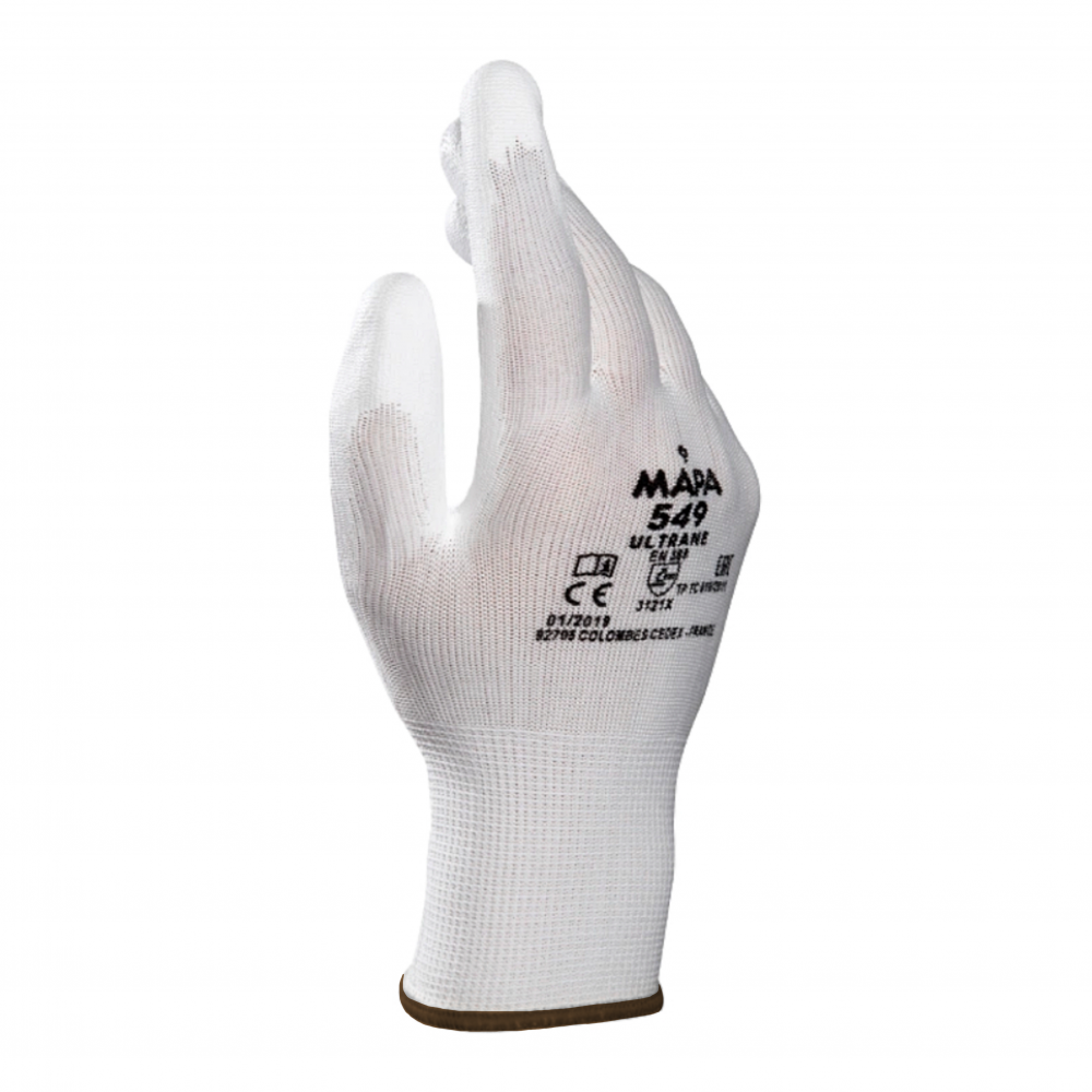 ถุงมือช่าง MAPA Ultrane 549 เบอร์ 10 XL เคลือบ Polyurethane