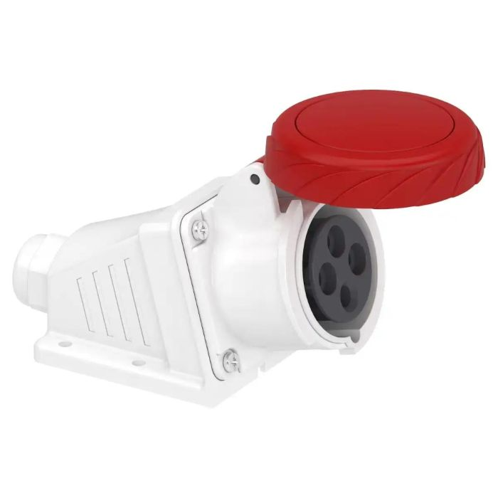 ต้ารับอุตสาหกรรม SCHNEIDER PKF16W734 แบบฝังเฉียง ติดลอย 3PE 16A 380415 V