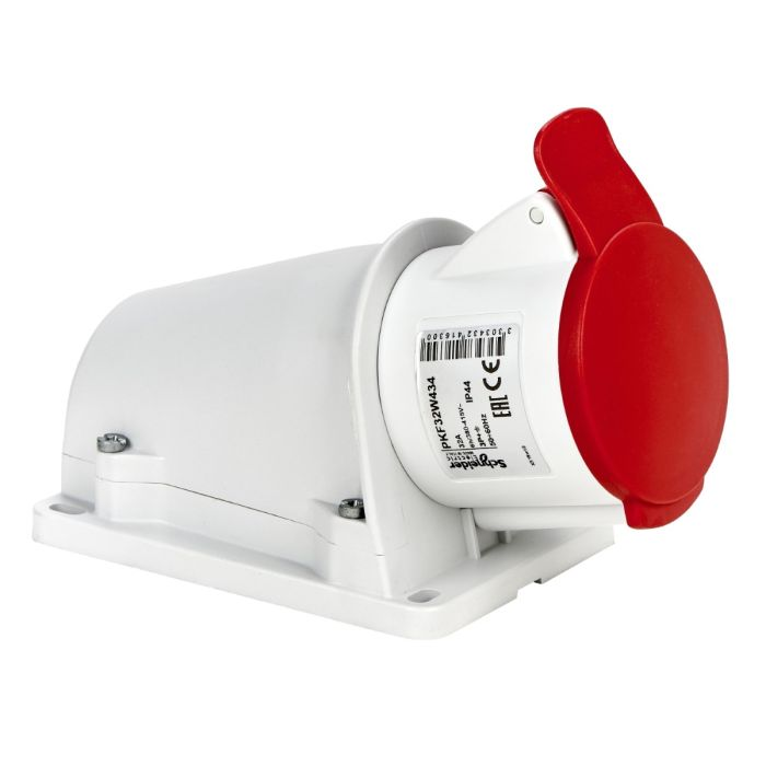 เต้ารับตัวเมีย SCHNEIDER PKF32W434 แบบติดลอย 3PE 32A 400V