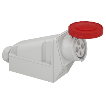 เต้ารับอุตสาหกรรม SCHNEIDER 81194 3P E 125A  380 415V