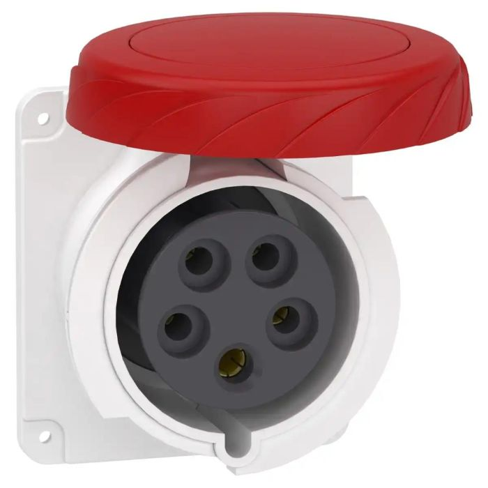 เต้ารับอุตสาหกรรม SCHNEIDER PKF32G735 แบบฝังตรง 3PNE 32A 380415V