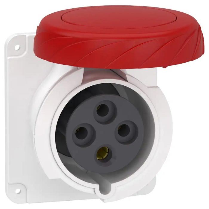 เต้ารับอุตสาหกรรม SCHNEIDER PKF32G734 แบบฝังตรง 3PE 32A 380415V