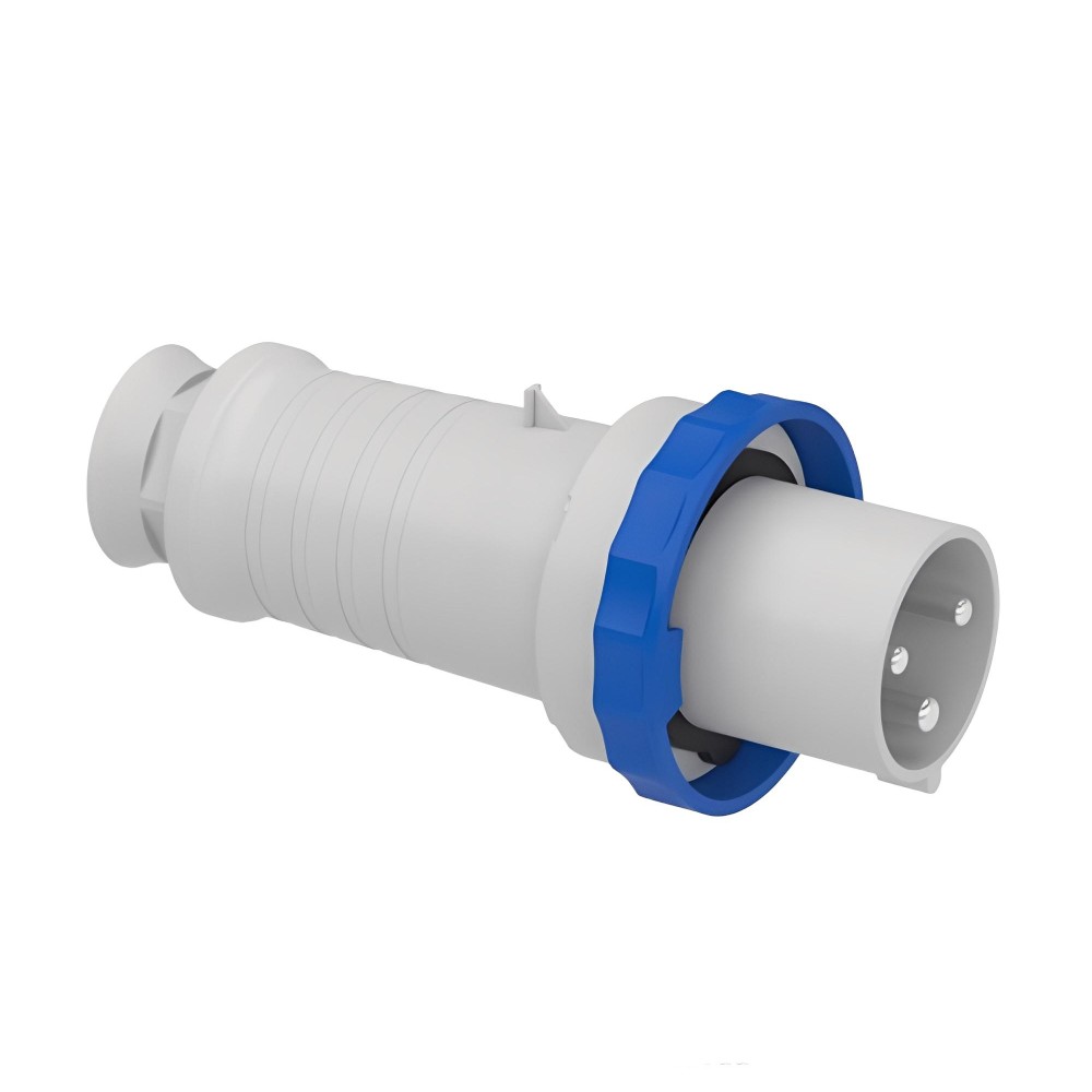 ปลั๊กแบบกลางทาง SCHNEIDER 81378 แบบฝังตรง 2P E 63A 200 250V