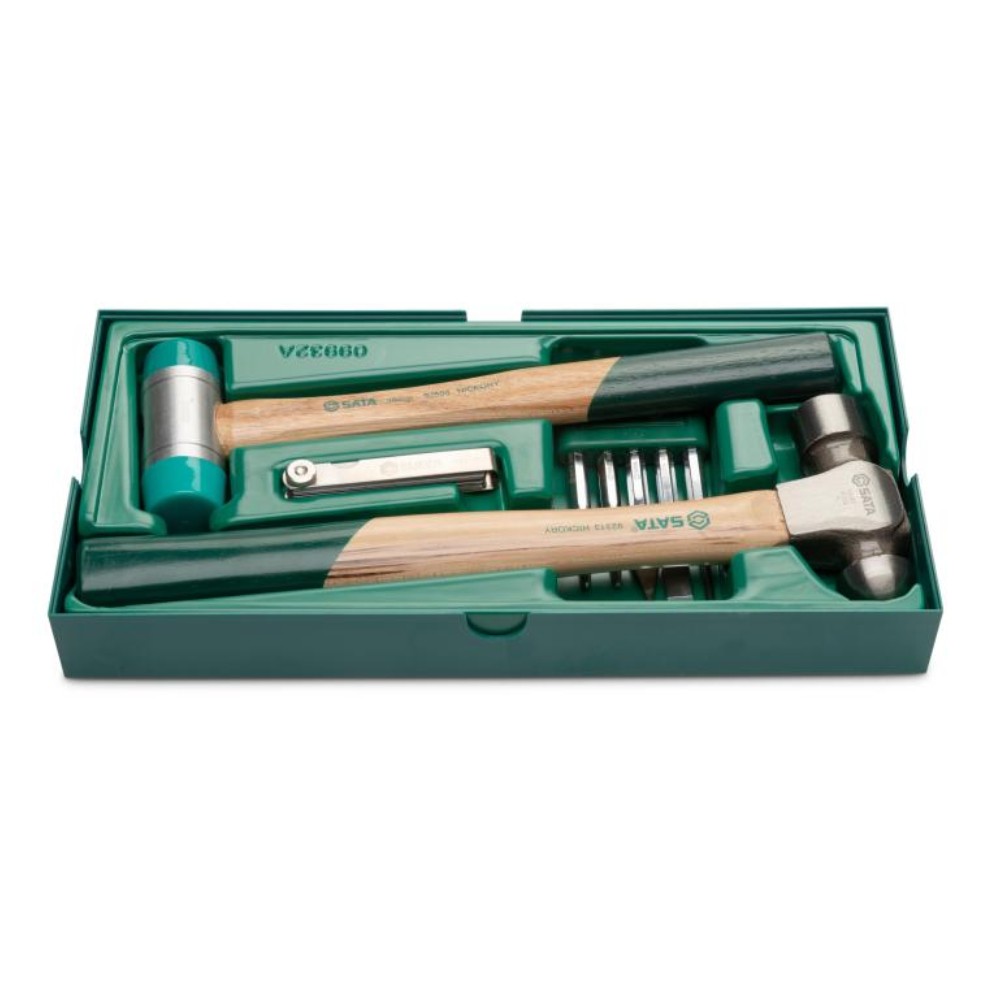 ชุดเครื่องมือตอก SATA 09932A Striking Tool Tray Set  4 ชิ้น 