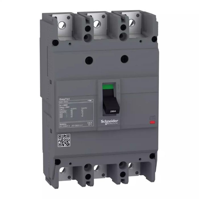 เซอร์กิตเบรกเกอร์ SCHNEIDER EZC250H3175 ขนาดเฟรม 250A  3P กระแสไฟฟ้า 175A 36kA