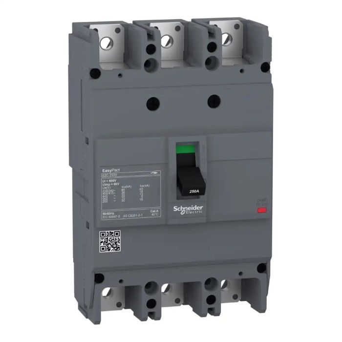 เซอร์กิตเบรกเกอร์ SCHNEIDER EZC250H3225 ขนาดเฟรม 250A  3P กระแสไฟฟ้า 225A 36kA
