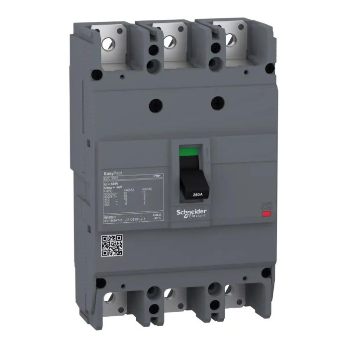 เซอร์กิตเบรกเกอร์ SCHNEIDER EZC250F3225 ขนาดเฟรม 250A  3P กระแสไฟฟ้า 225A 18kA