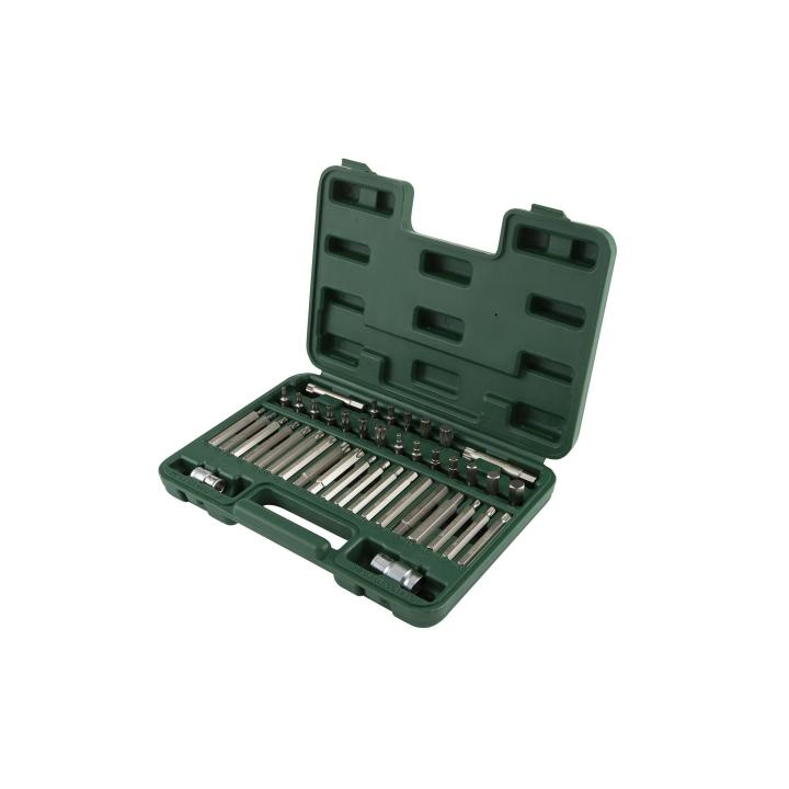 ชุดดอกไขควง SATA 09327 แกนหกเหลี่ยม ขนาด5 16 นิ้ว   42ชิ้น  