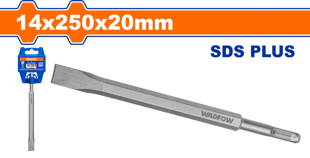 ดอกสกัด ปากแบน SDS plus WADFOW 14x250x20mm WGZ1202