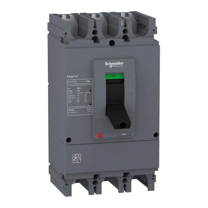 เซอร์กิตเบรกเกอร์ SCHNEIDER EZC400H3320N ขนาดเฟรม 400A  3P กระแสไฟฟ้า 320A 50kA
