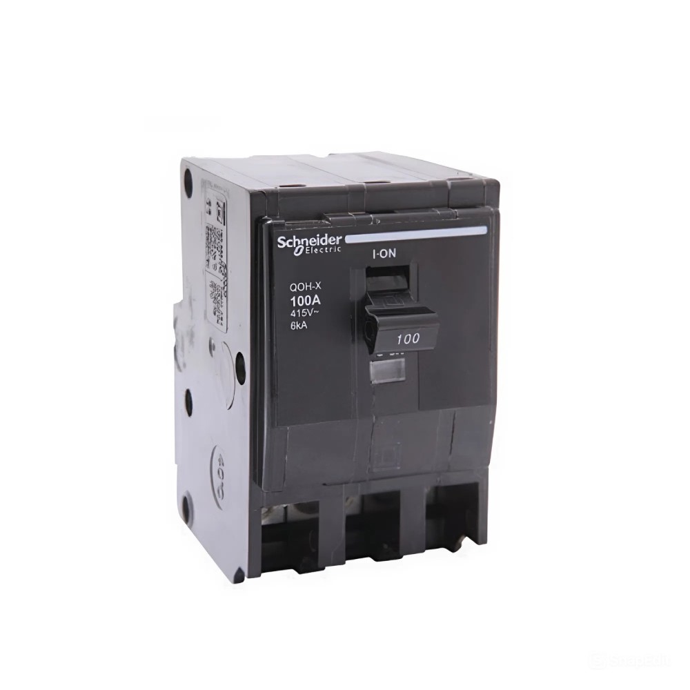 เซอร์กิตเบรกเกอร์ลูกย่อย SCHNEIDER QOH3100XT 3P กระแสไฟฟ้า 100A  6kA 