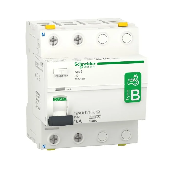 เซอร์กิตเบรกเกอร์ SCHNEIDER A9Z51216 อุปกรณ์ป้องกันไฟดูด ชนิด RCCB Type ACP2 ขนาด 16A 30mA เซอร์กิตเบรกเกอร์ SCHNEIDER A9Z51216 อุปกรณ์ป้องกันไฟดูด ชนิด RCCB Type ACP2 ขนาด 16A 30mA