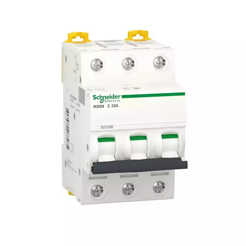 เบรกเกอร์ SCHNEIDER  A9K24332 3P กระแสไฟฟ้า 32A เบรกเกอร์ SCHNEIDER  A9K24332 3P กระแสไฟฟ้า 32A