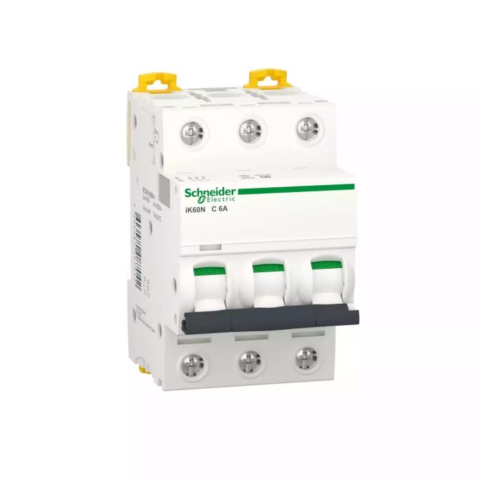 เบรกเกอร์ SCHNEIDER  A9K24306 3P กระแสไฟฟ้า 6A เบรกเกอร์ SCHNEIDER  A9K24306 3P กระแสไฟฟ้า 6A