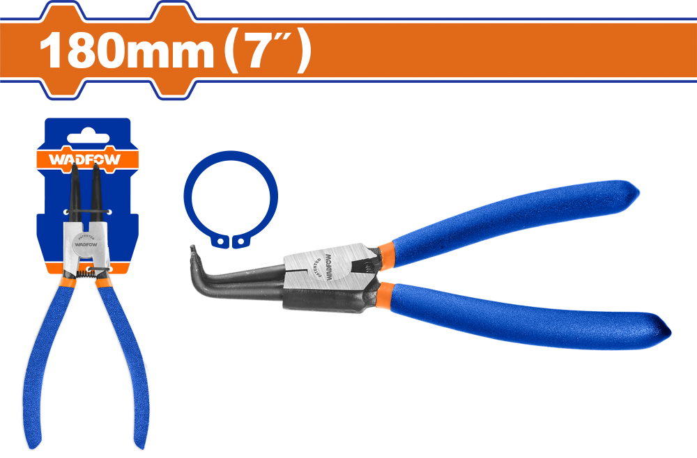 คีมถ่างแหวนหัวงอ WADFOW WPL9C72 คีมถ่างแหวนหัวงอ WADFOW WPL9C72