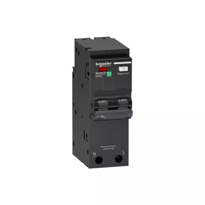 เมนเบรกเกอร์ RCBO SCHNEIDER QO232C10RCBO30 ป้องกันไฟดูด 2P กระแสไฟฟ้า 32A 30mA 10kA เมนเบรกเกอร์ RCBO SCHNEIDER QO232C10RCBO30 ป้องกันไฟดูด 2P กระแสไฟฟ้า 32A 30mA 10kA