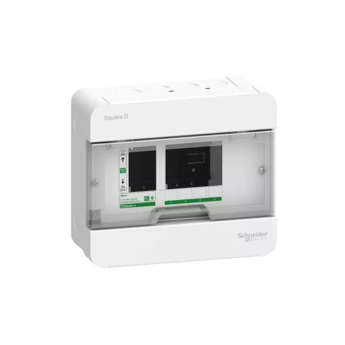 ตู้คอนซูมเมอร์ SCHNEIDER S9HCL14 บัสบาร์เดี่ยว 4 ช่อง