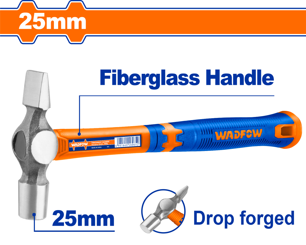 ค้อนหัวกลม ด้ามไฟเบอร์ WADFOW WHM5325