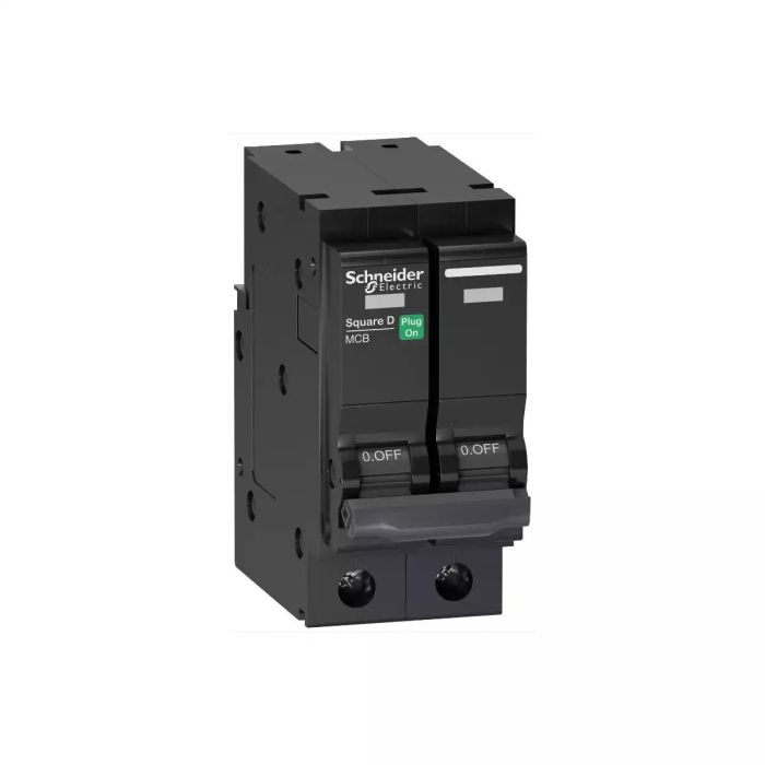 เมนเบรกเกอร์ MCB SCHNEIDER QO280MBXT 2P กระแสไฟฟ้า 80A 10kA