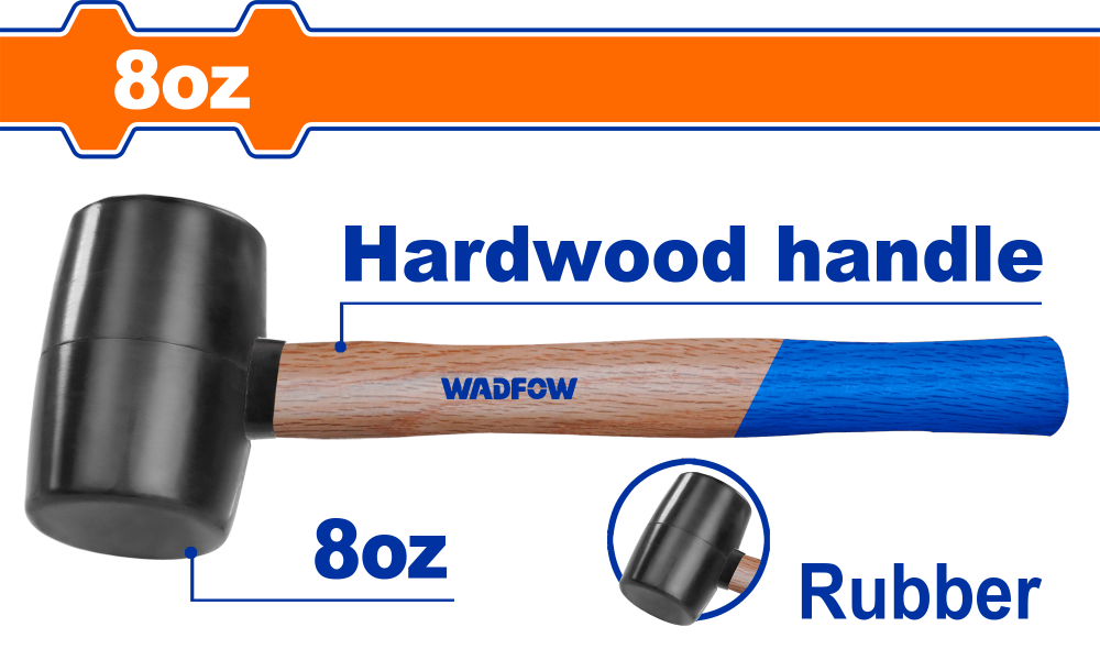 ค้อนยาง ด้ามไม้ WADFOW WMB7301 ค้อนยาง ด้ามไม้ WADFOW WMB7301