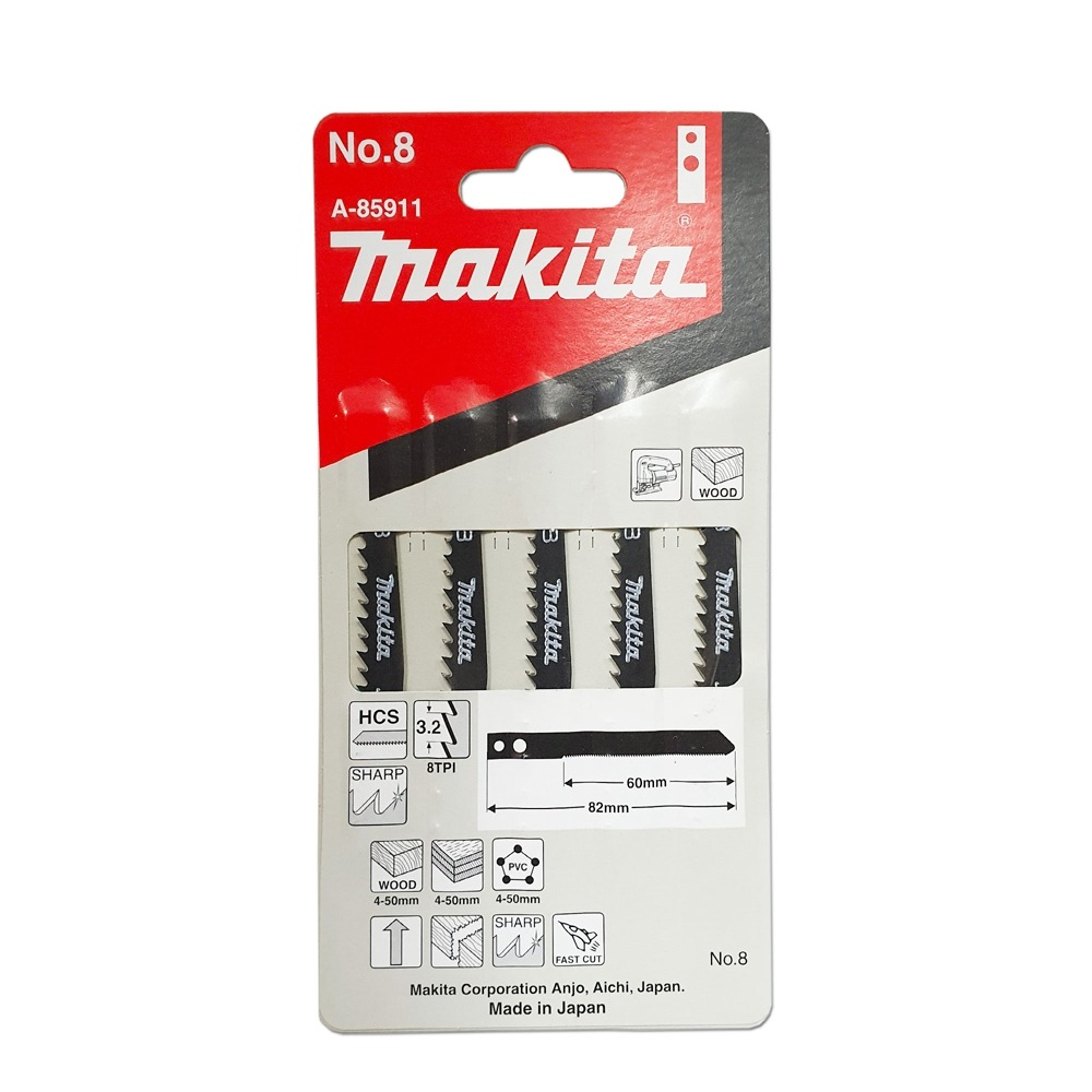 ใบจิ๊กซอ MAKITA A 85911 M Type NO 8