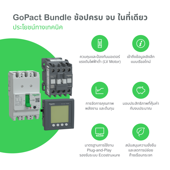 เซอร์กิตเบรกเกอร์ MCCB 125 SCHNEIDER G12E3A40 ป้องกันความร้อนแบบปรับได้ 3P กระแสไฟ 40A  15kA  เซอร์กิตเบรกเกอร์ MCCB 125 SCHNEIDER G12E3A40 ป้องกันความร้อนแบบปรับได้ 3P กระแสไฟ 40A  15kA