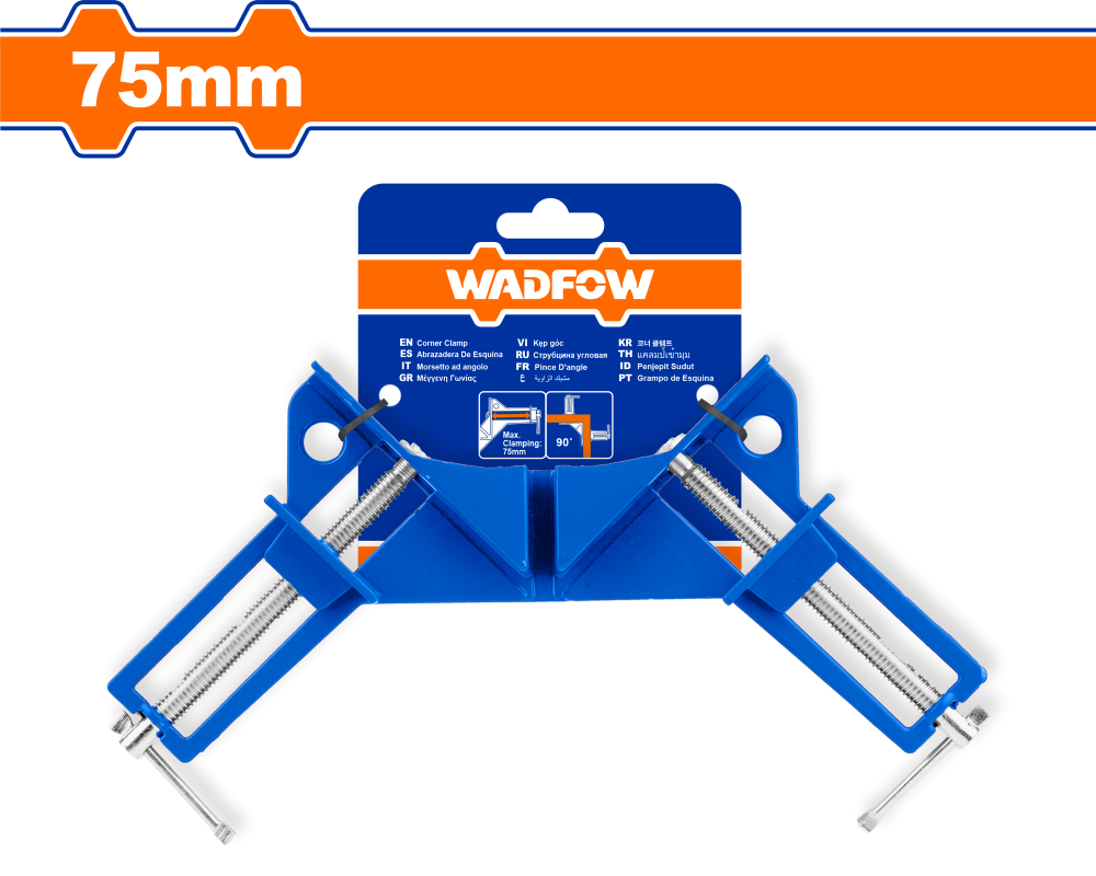 ปากกาจับชิ้นงานเข้ามุม WADFOW 3 นิ้ว WACC453 ปากกาจับชิ้นงานเข้ามุม WADFOW 3 นิ้ว WACC453