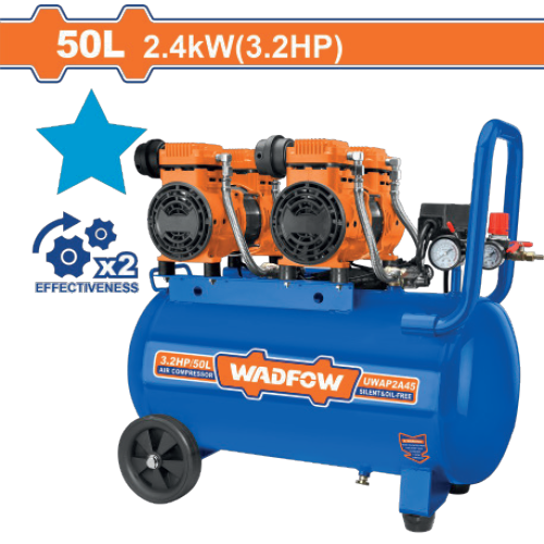 ปั๊มลม WADFOW 2400W 50L WAP2A45 ปั๊มลม WADFOW 2400W 50L WAP2A45