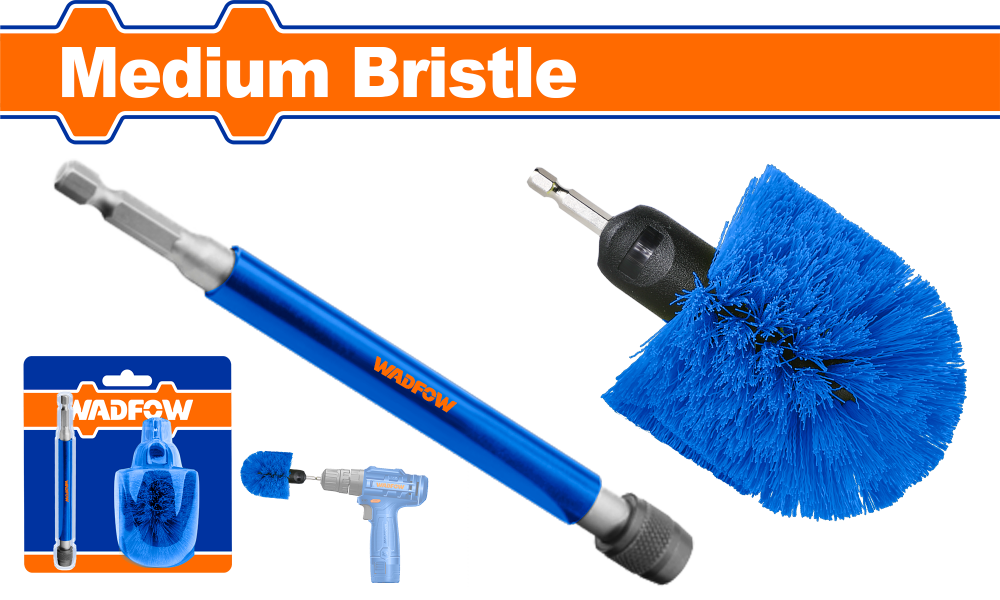 หัวแปรงขัดต่อสว่าน แบบปานกลาง WADFOW WND2404