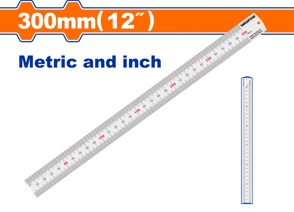 ไม้บรรทัด WADFOW 12 นิ้ว WRU1330