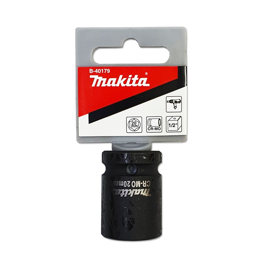 ลูกบล็อก MAKITA B 40179  Impact 1 2 นิ้ว ขนาด 20x38 mm 