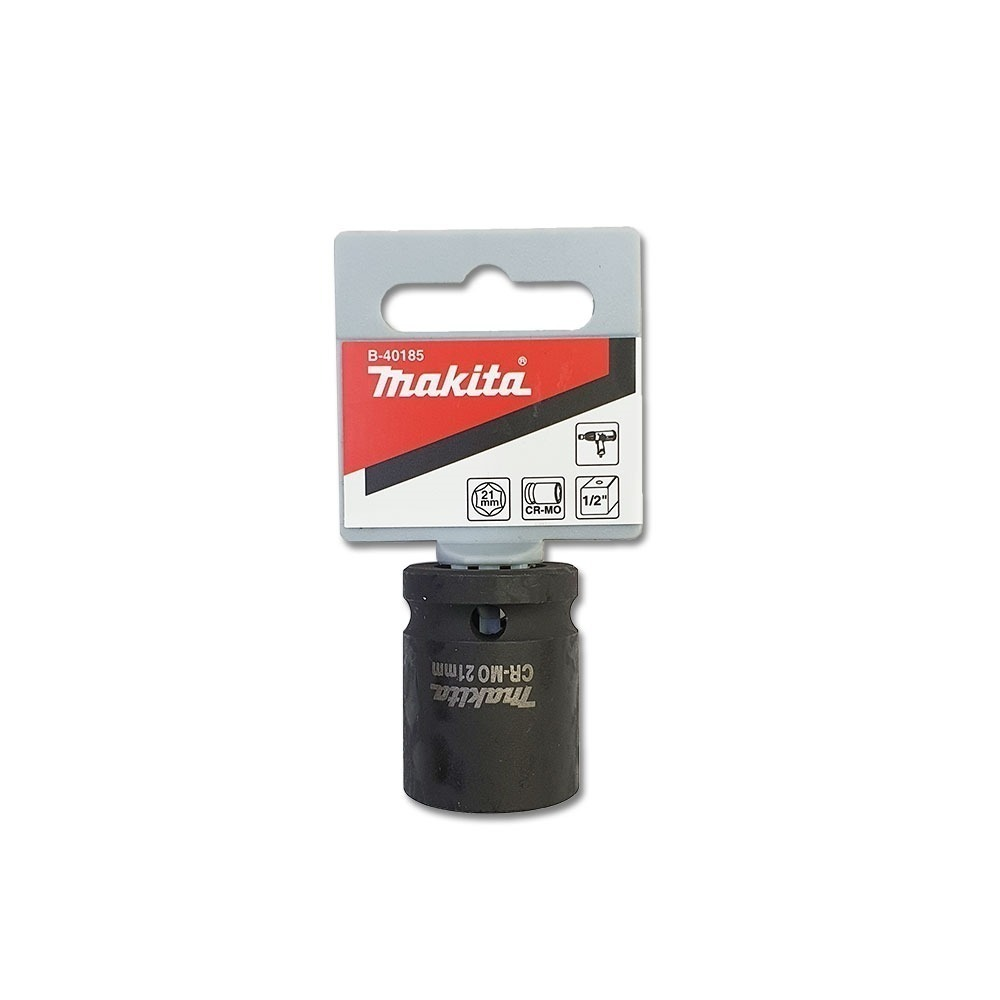 ลูกบล็อก MAKITA B 40185  Impact 1 2 นิ้ว ขนาด 21x38 mm  ลูกบล็อก MAKITA B 40185  Impact 1 2 นิ้ว ขนาด 21x38 mm