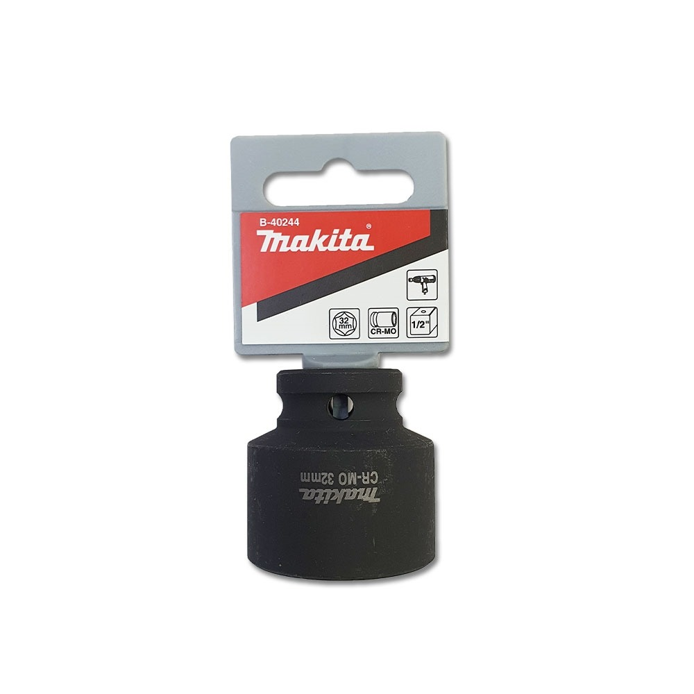 ลูกบล็อก MAKITA B 40244  Impact 1 2 นิ้ว ขนาด 32x44 mm 