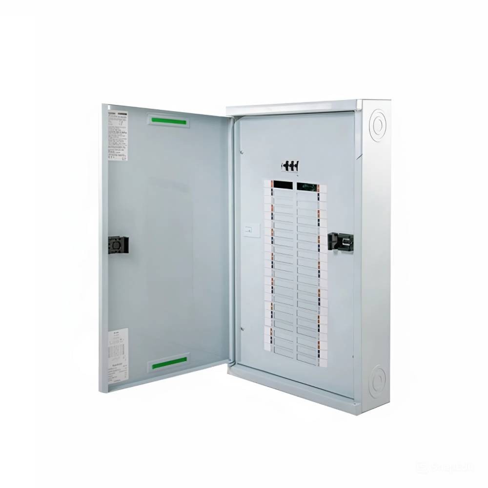 ตู้โหลดเซ็นเตอร์ SCHNEIDER QO3 100L42G SN แบบเมนลัก พิกัดกระแส 100A  25 kA  ขนาด 42 ช่อง