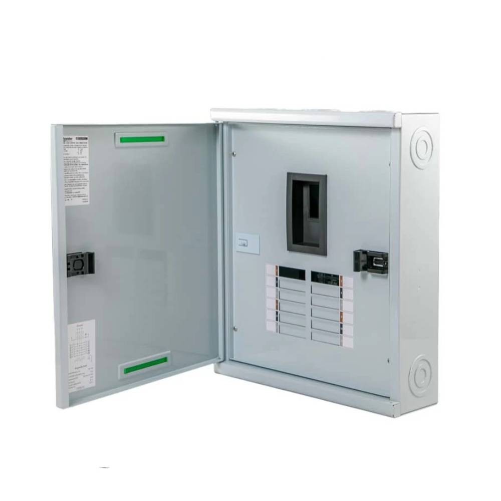 ตู้โหลดเซ็นเตอร์ SCHNEIDER QO3 100EZ12G SN แบบเมนเบรกเกอร์ พิกัดกระแส 100A  25 kA  ขนาด 12 ช่อง