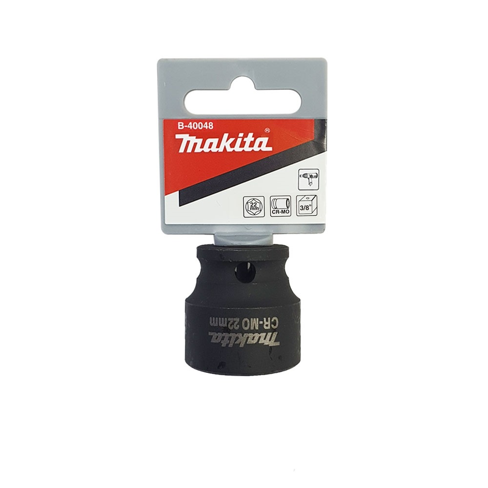ลูกบล็อก MAKITA B 40048  Impact 3 8 นิ้ว ขนาด 22x30 mm 