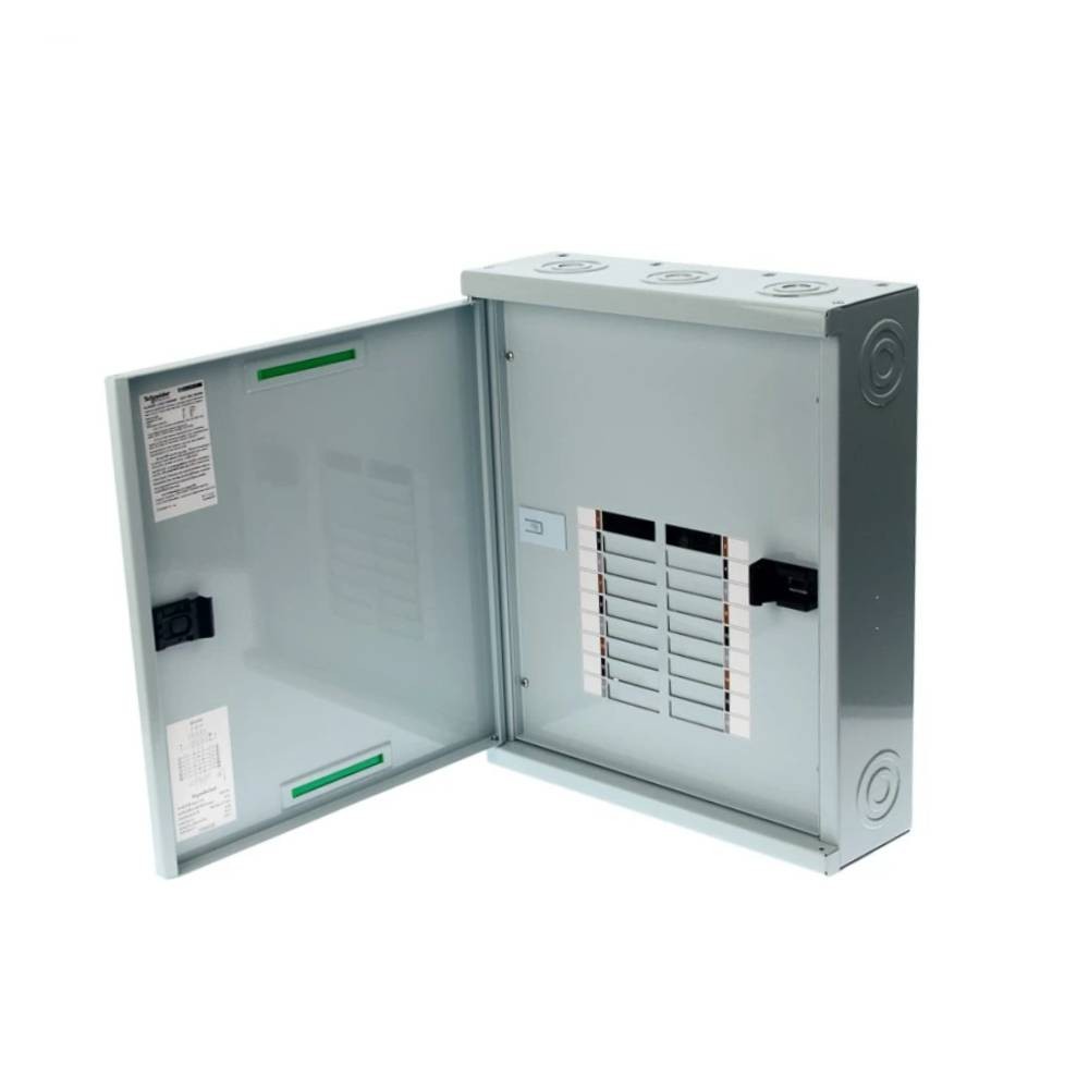 ตู้โหลดเซ็นเตอร์ SCHNEIDER QO3 100L18G SN แบบเมนลัก พิกัดกระแส 100A  25 kA  ขนาด 18 ช่อง