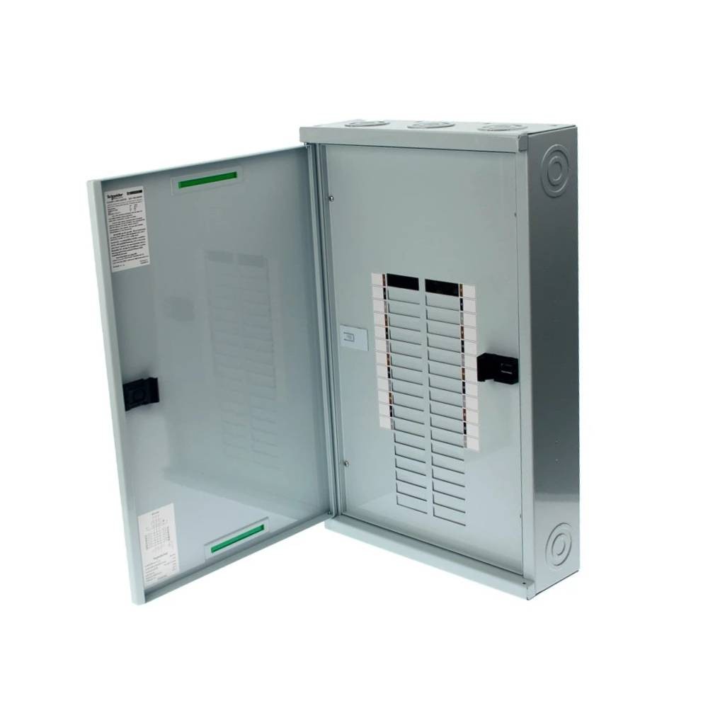 ตู้โหลดเซ็นเตอร์ SCHNEIDER QO3 100L24G SN แบบเมนลัก พิกัดกระแส 100A  25 kA  ขนาด 24 ช่อง