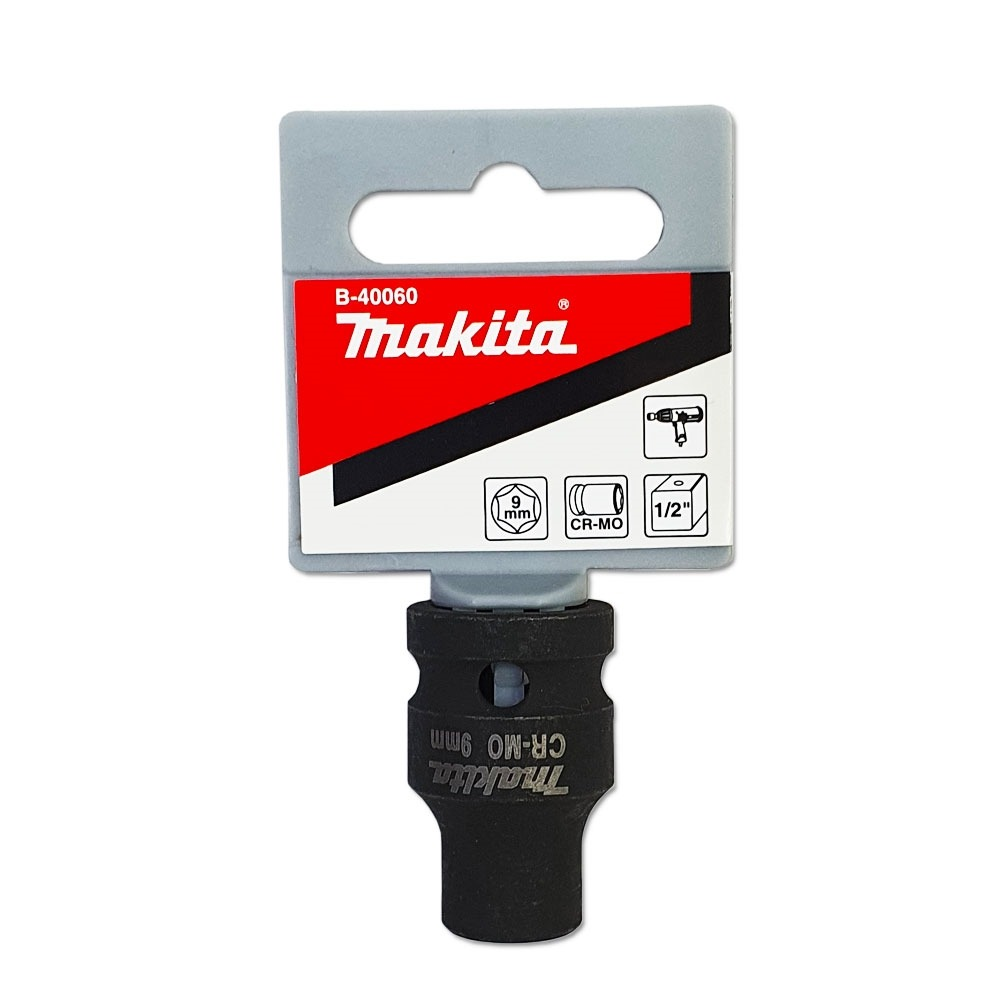 ลูกบล็อก MAKITA B 40060  Impact 1 2 นิ้ว ขนาด 9x38 mm 