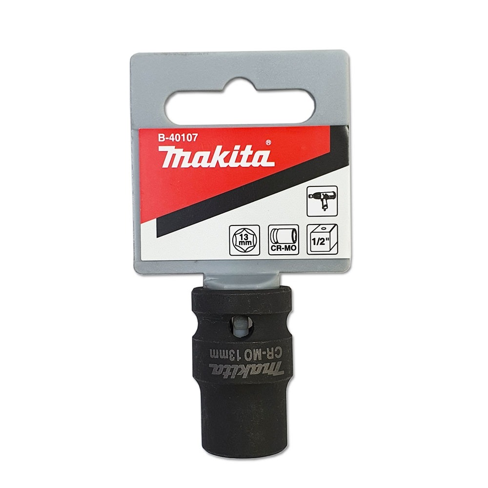 ลูกบล็อก MAKITA B 40107  Impact 1 2 นิ้ว ขนาด 13x38 mm 