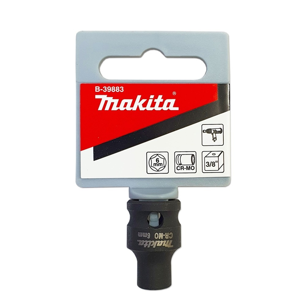 ลูกบล็อก MAKITA B 39883  Impact 3 8 นิ้ว ขนาด 6x28 mm 