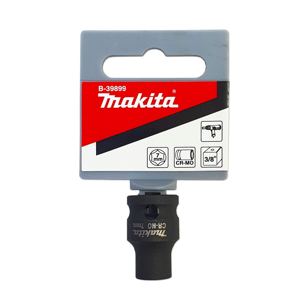 ลูกบล็อก MAKITA B 39899  Impact 3 8 นิ้ว ขนาด 7x28 mm 